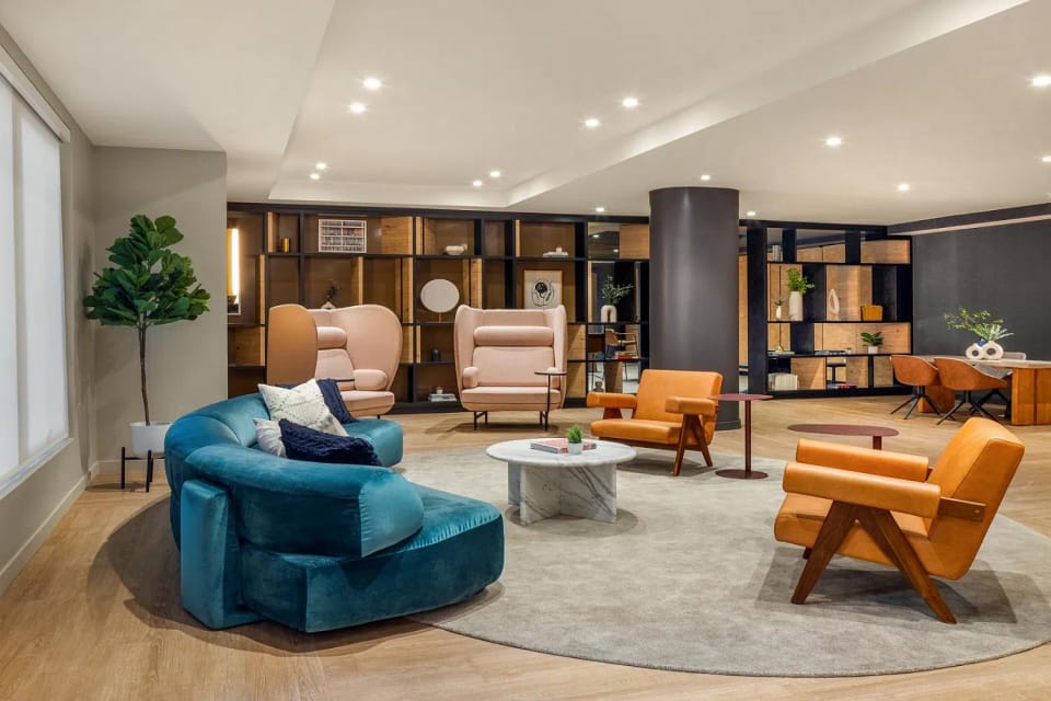 De gradioze woonkamer